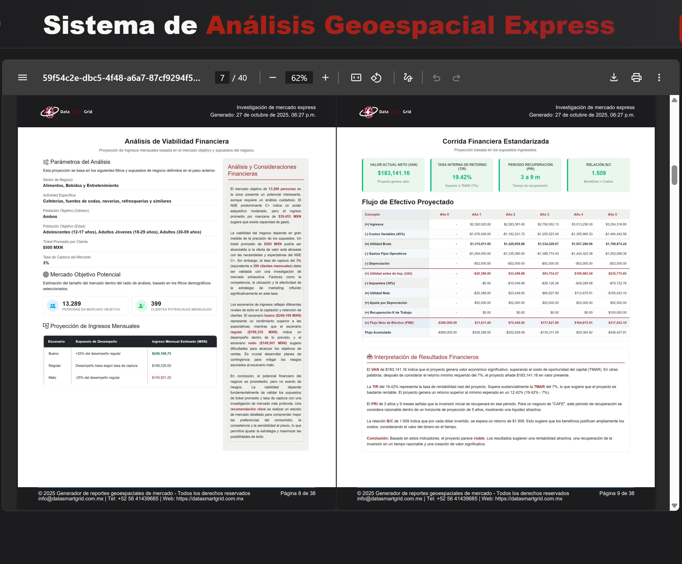 Ejemplo de Reporte PDF